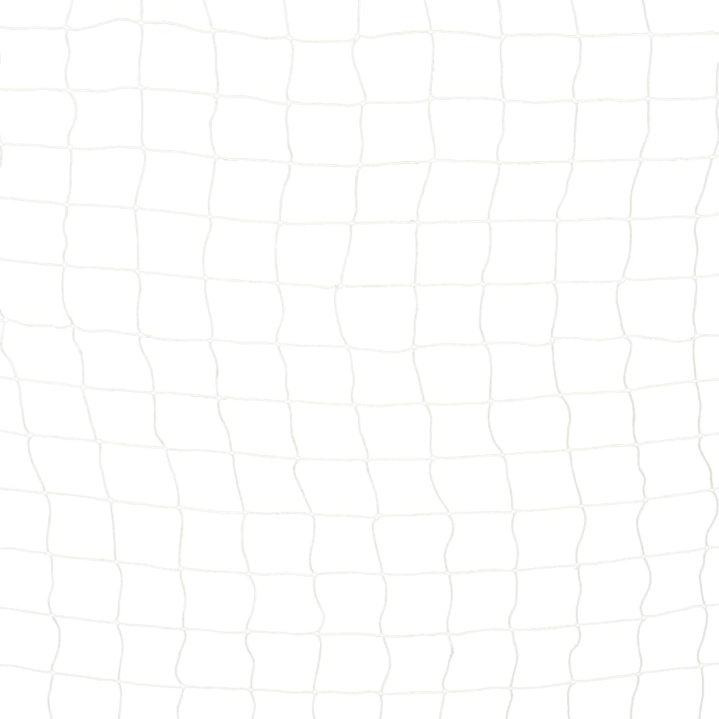 Fußballtor 300x160x90 cm Metall Schwarz und Weiß