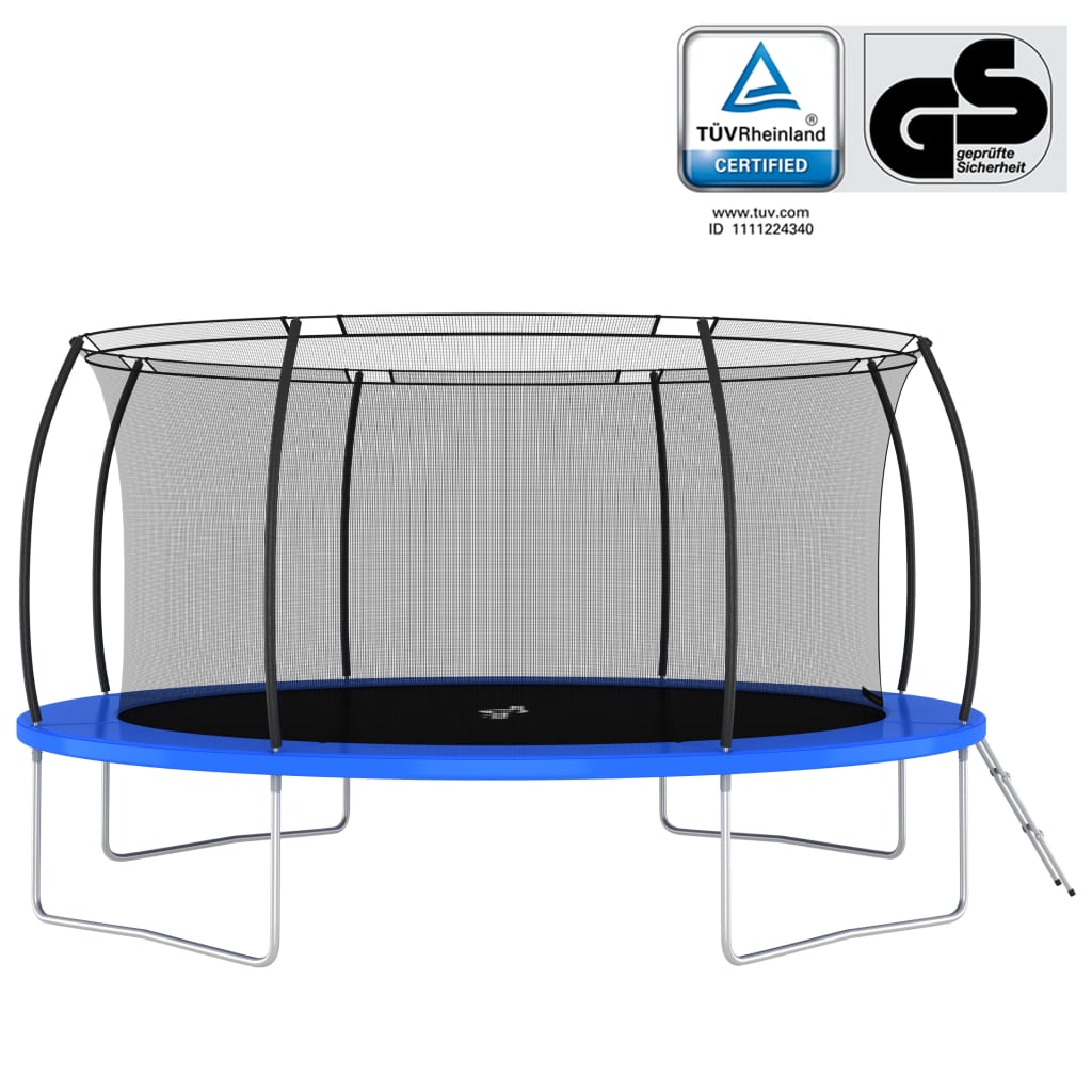 Trampolin-Set Rund 460×80 cm 150 kg