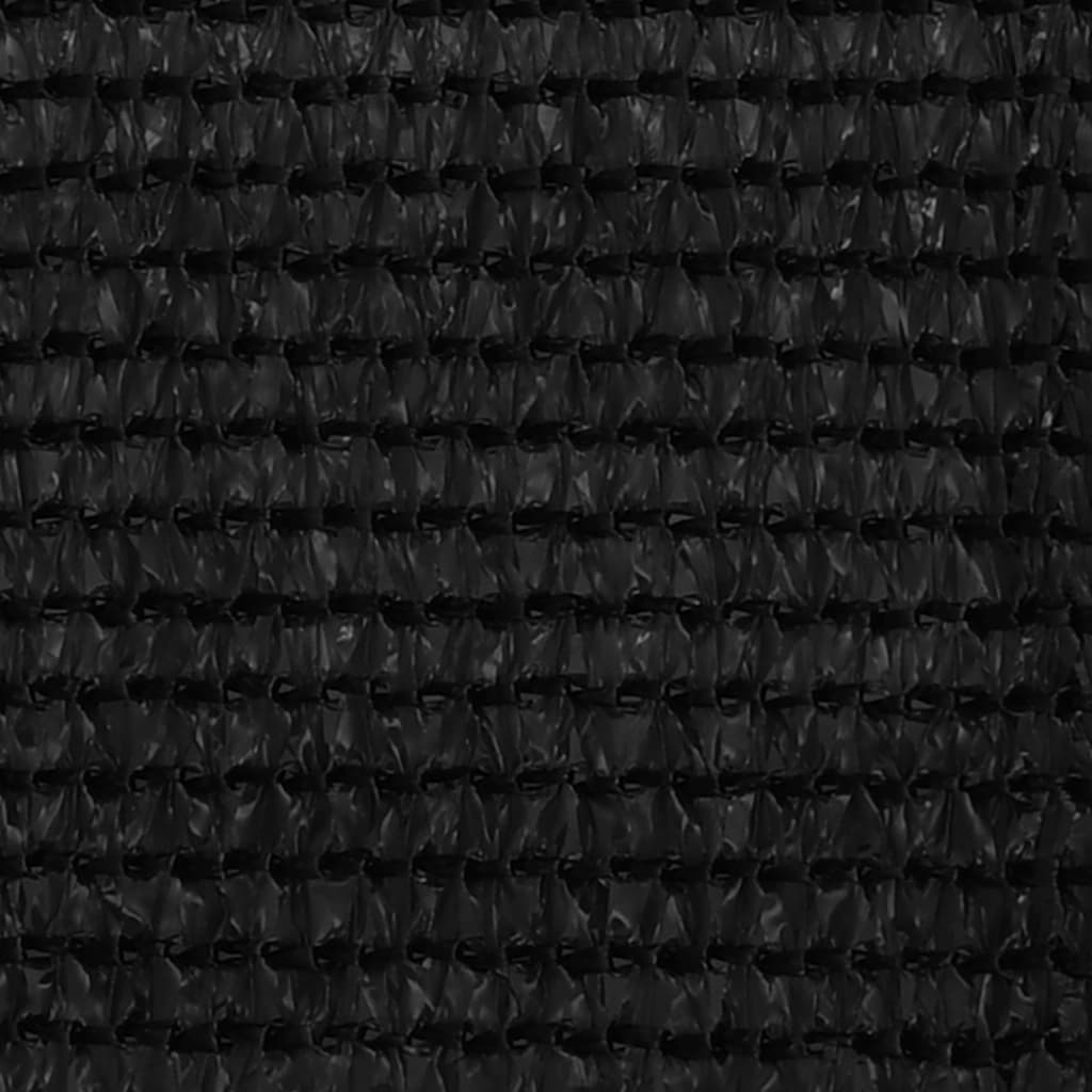 Balkon-Sichtschutz Schwarz 120x300 cm HDPE