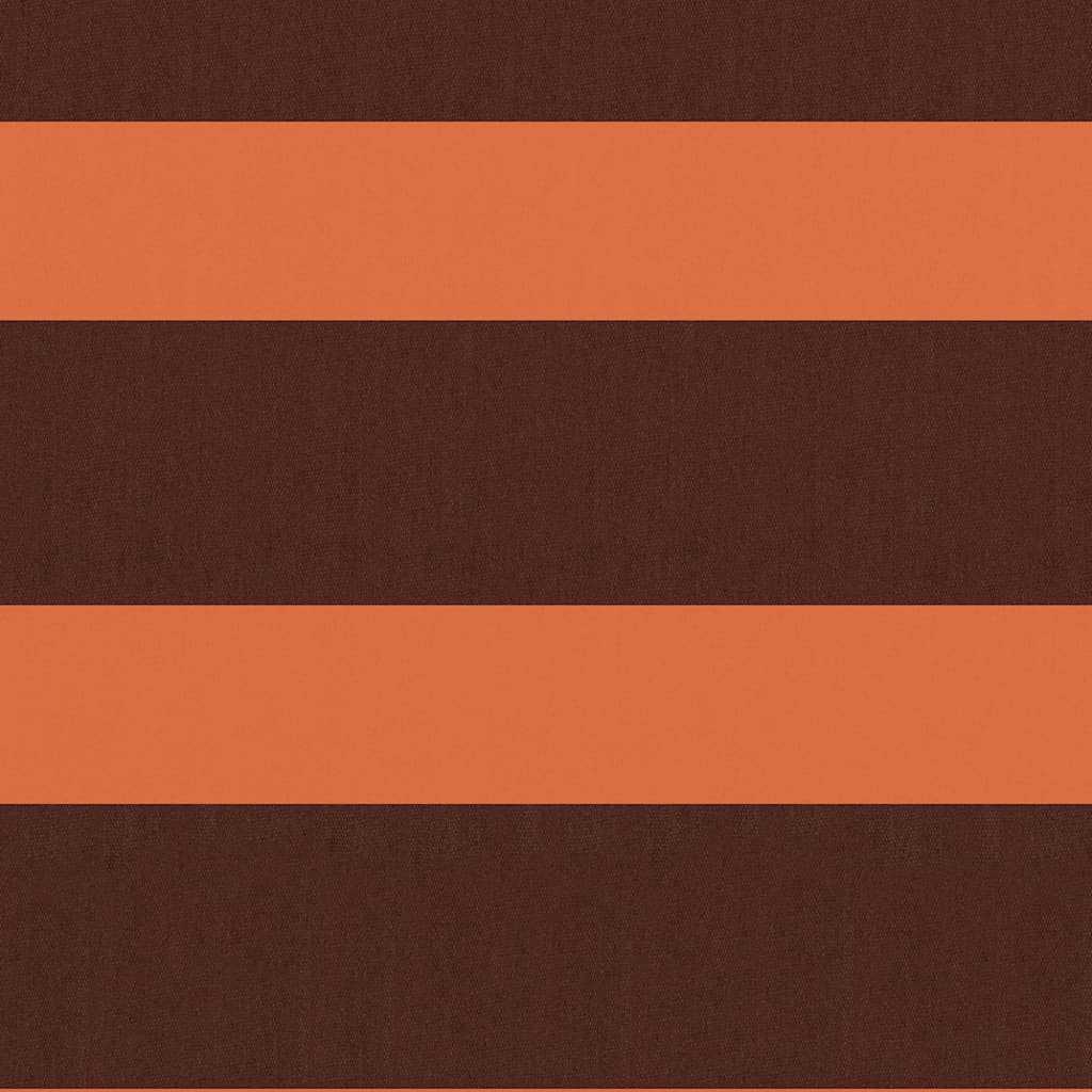 Balkon-Sichtschutz Orange und Braun 90x500 cm Oxford-Gewebe