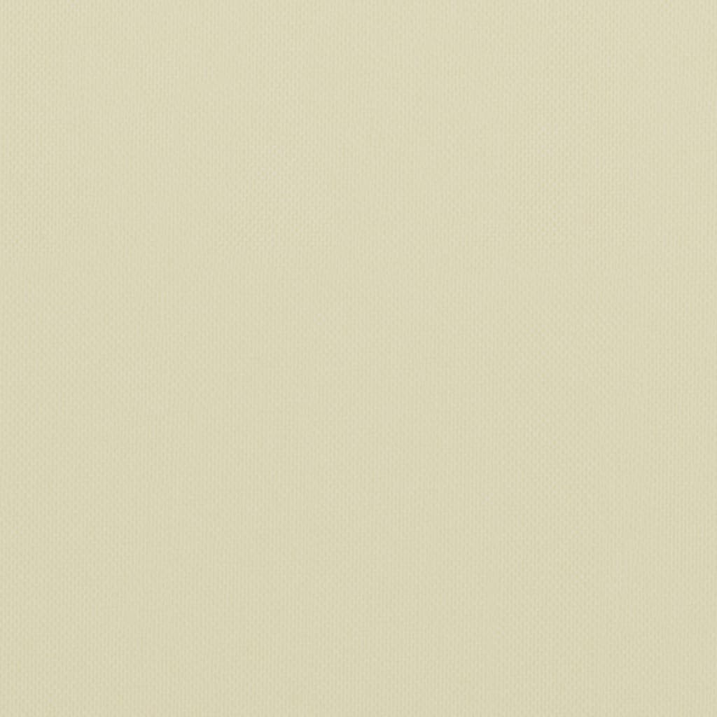 Balkon-Sichtschutz Creme 120x400 cm Oxford-Gewebe