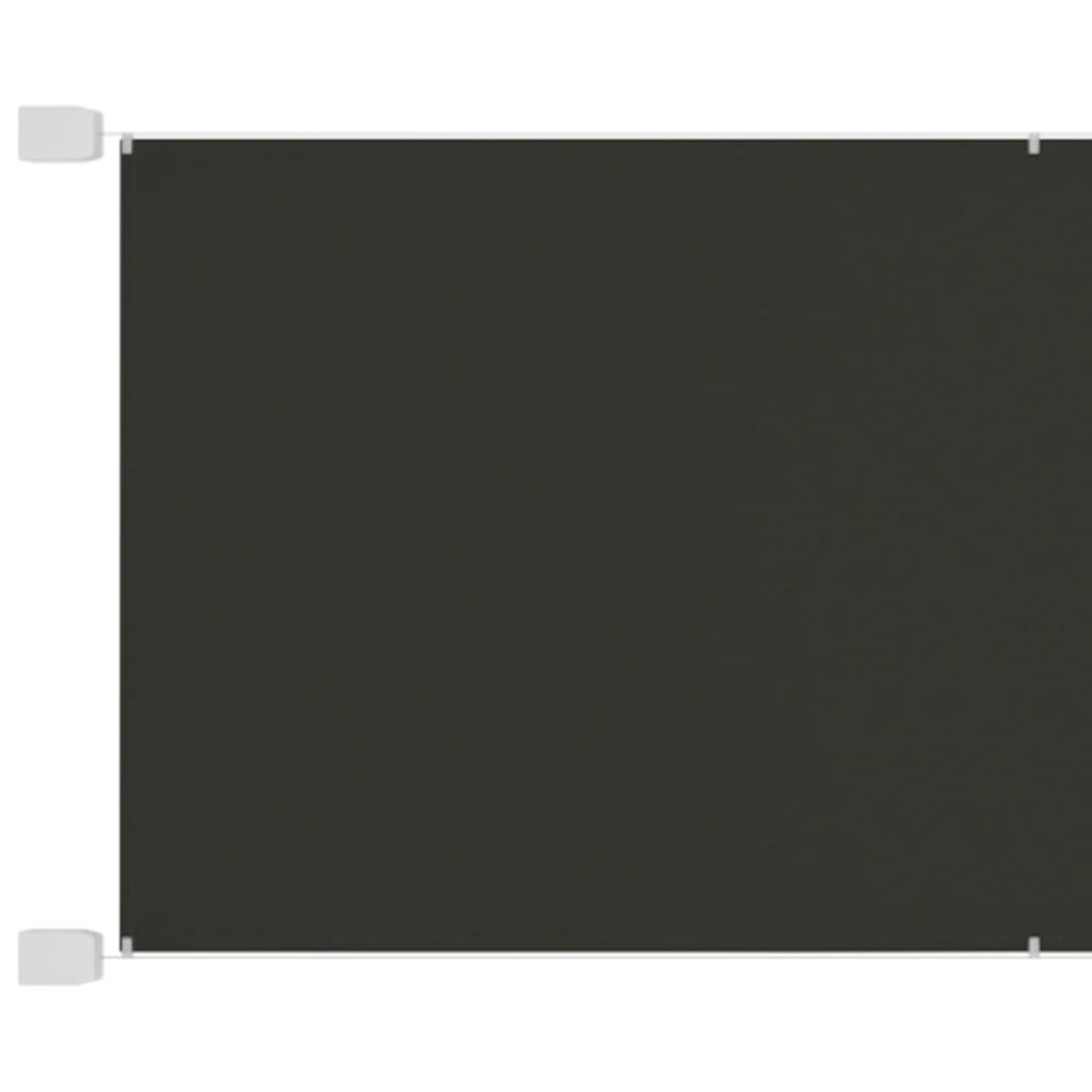Senkrechtmarkise Anthrazit 100x1200 cm Oxford-Gewebe