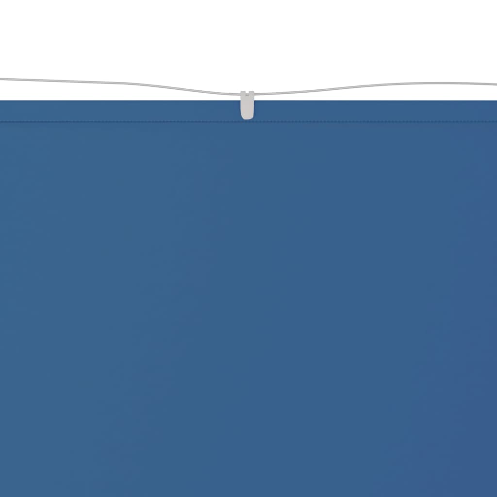 Senkrechtmarkise Blau 100x800 cm Oxford-Gewebe
