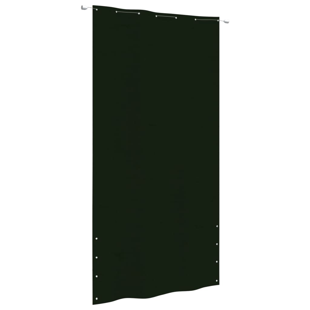 Balkon-Sichtschutz Dunkelgrün 140x240 cm Oxford-Gewebe