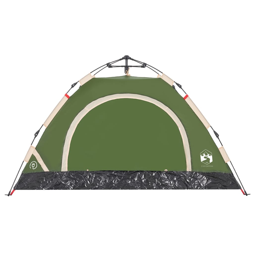 Campingzelt 2 Personen Grün Quick Release