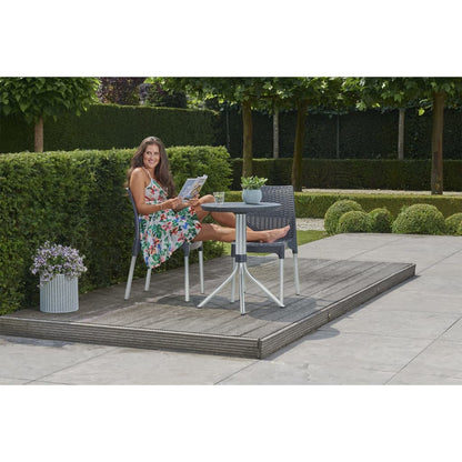 Keter Bistro-Set Chelsea Graphit 223562