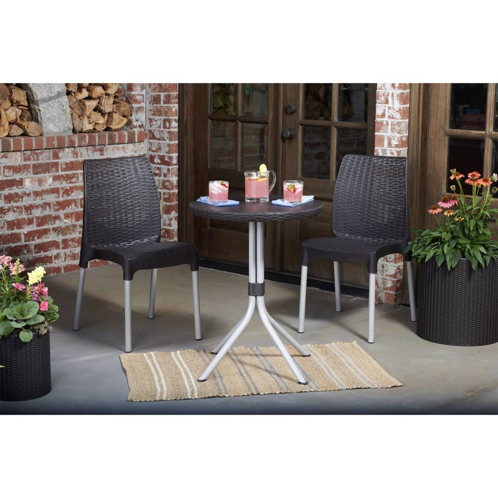 Keter Bistro-Set Chelsea Graphit 223562