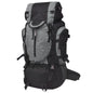 Wanderrucksack XXL 75 L Schwarz und Grau