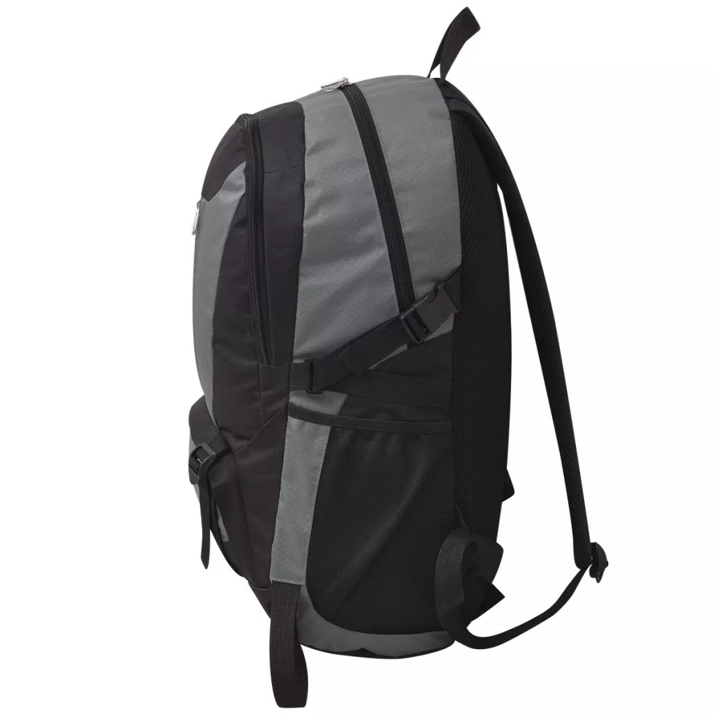 Wanderrucksack 40 L Schwarz und Grau