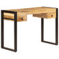 Schreibtisch mit 2 Schubladen 110 x 50 x 77 cm Mangoholz Massiv