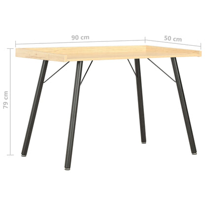 Schreibtisch Eiche 90×50×79 cm