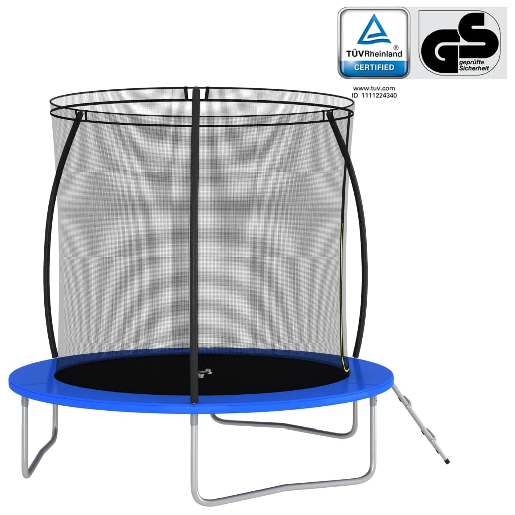 Trampolin-Set Rund 244×55 cm 100 kg