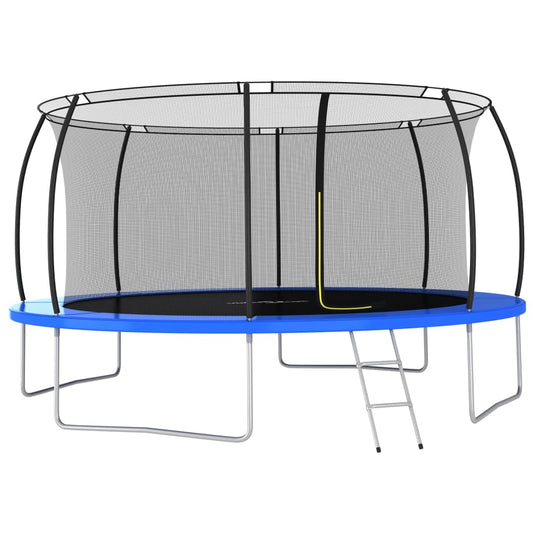 Trampolin-Set Rund 460×80 cm 150 kg