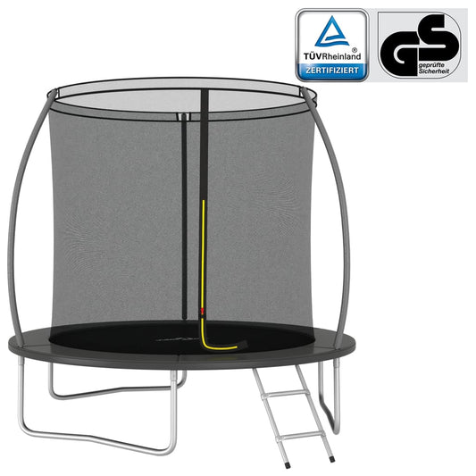 Trampolin-Set Rund 244×55 cm 100 kg