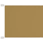 Senkrechtmarkise Beige 100x800 cm Oxford-Gewebe