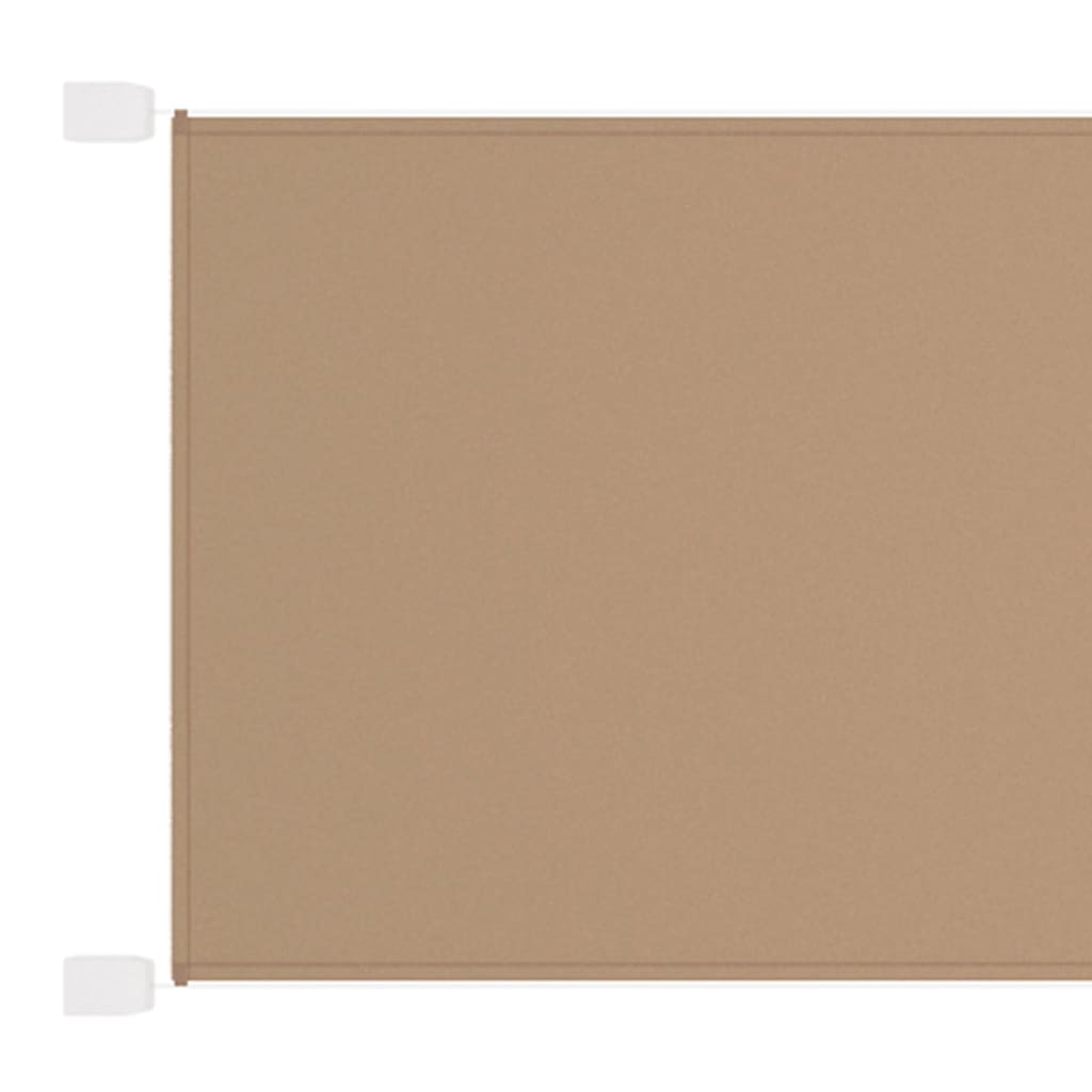 Senkrechtmarkise Taupe 60x270 cm Oxford-Gewebe