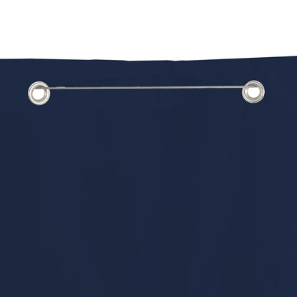 Balkon-Sichtschutz Blau 120x240 cm Oxford-Gewebe