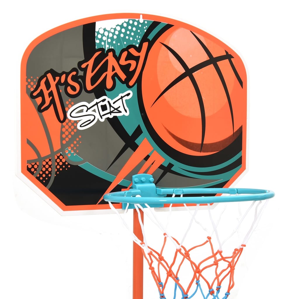 Tragbares Basketball Spiel-Set Verstellbar 109-141 cm