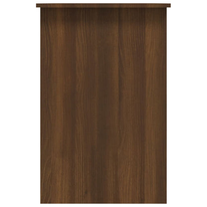 Schreibtisch Braun Eichen-Optik 100x50x76 cm Holzwerkstoff