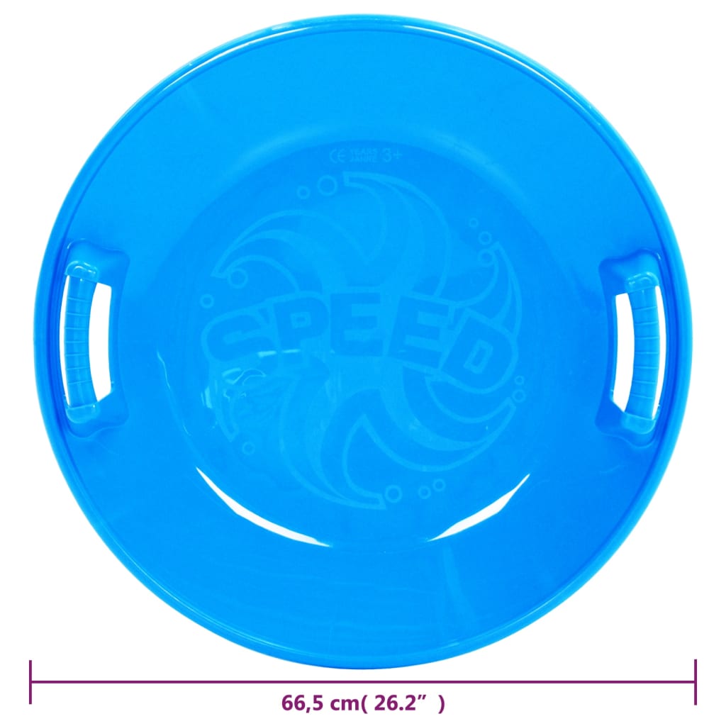 Rutschteller Blau 66,5 cm PP