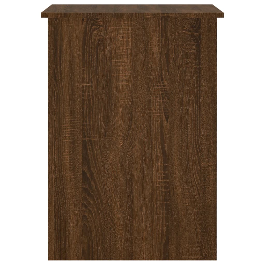 Schreibtisch Braun Eichen-Optik 100x55x75 cm Holzwerkstoff