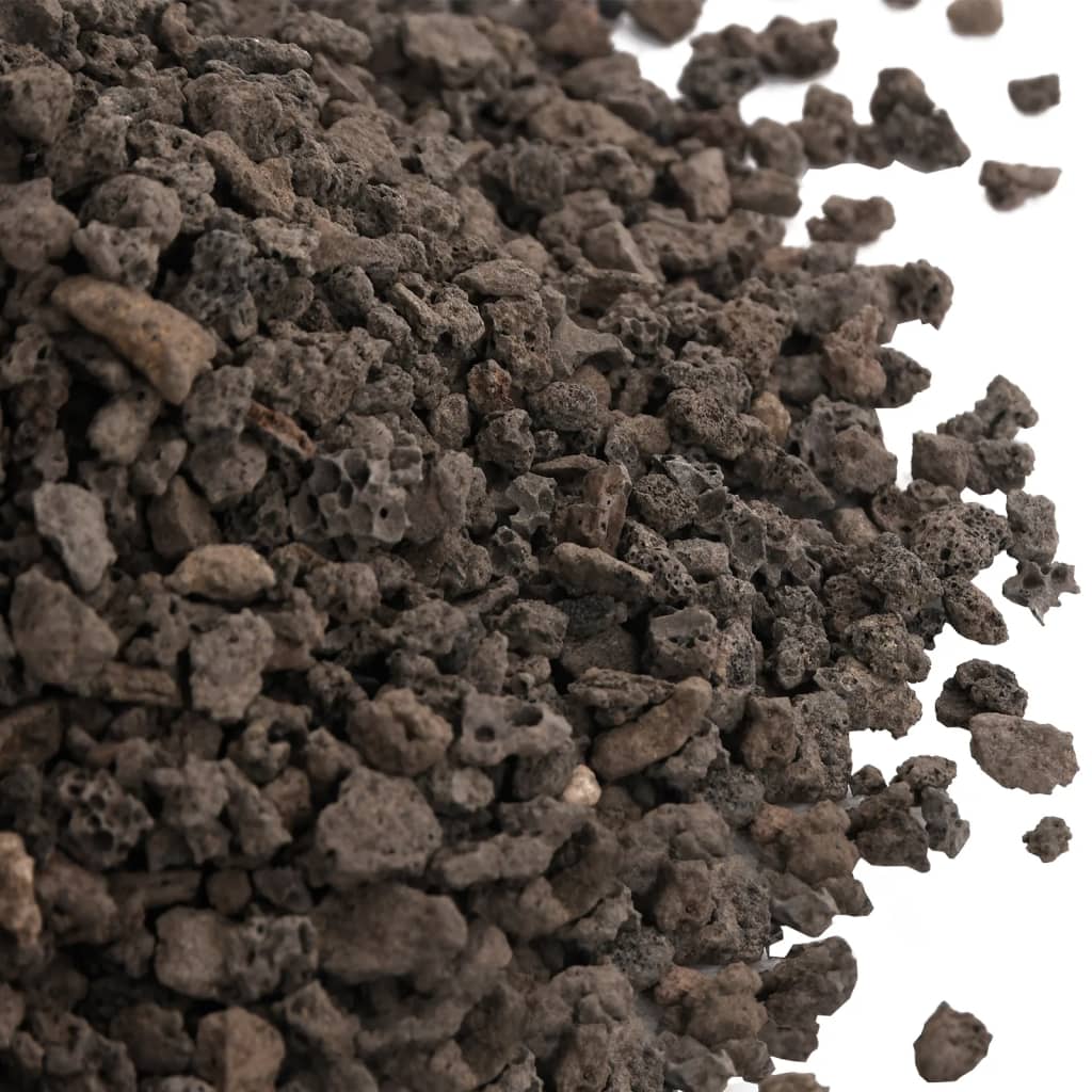 Basalt-Kies 25 kg Schwarz 5-8 mm