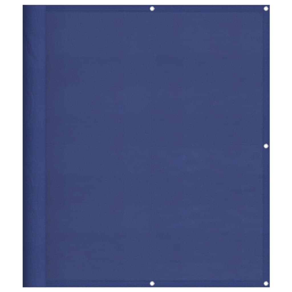 Balkon-Sichtschutz Blau 120x1000 cm 100 % Polyester-Oxford