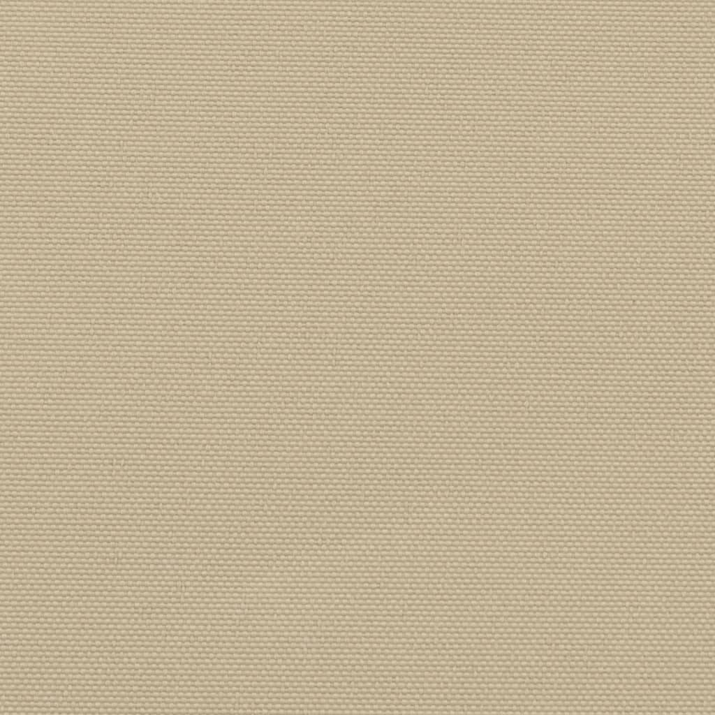 Seitenmarkise Ausziehbar Beige 120x1000 cm