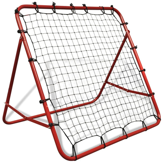 Verstellbarer Fußball Kickback Rebounder 100x100 cm