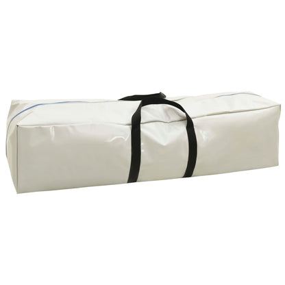 Aufblasbare Gymnastikmatte mit Pumpe 500x100x20 cm PVC Grün