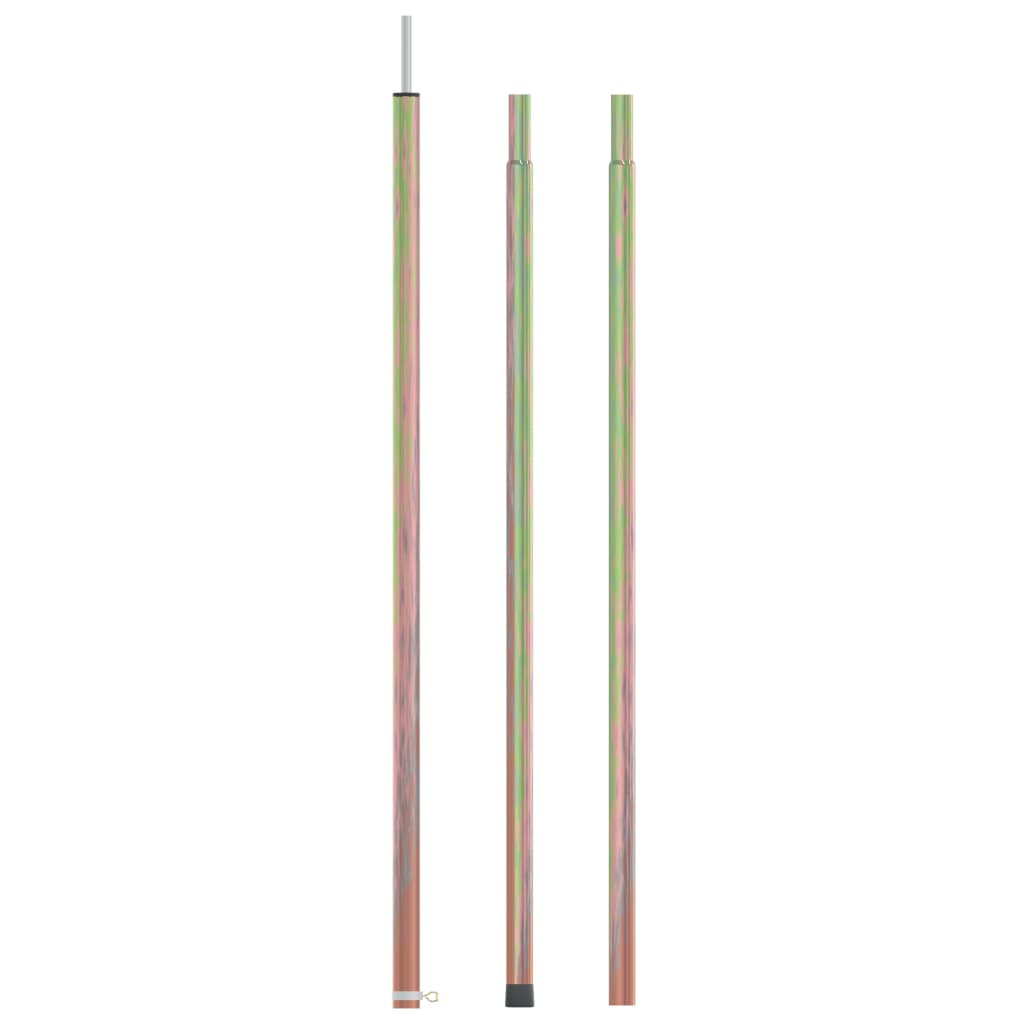 Teleskop-Zeltstange mit 170-255 cm Länge Verzinkter Stahl