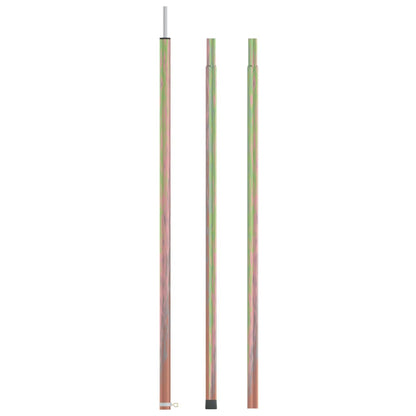 Teleskop-Zeltstange mit 170-255 cm Länge Verzinkter Stahl